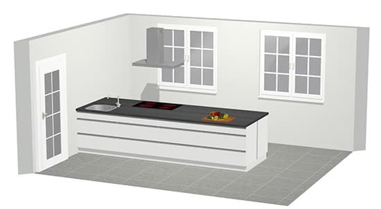 Schiereiland keuken
