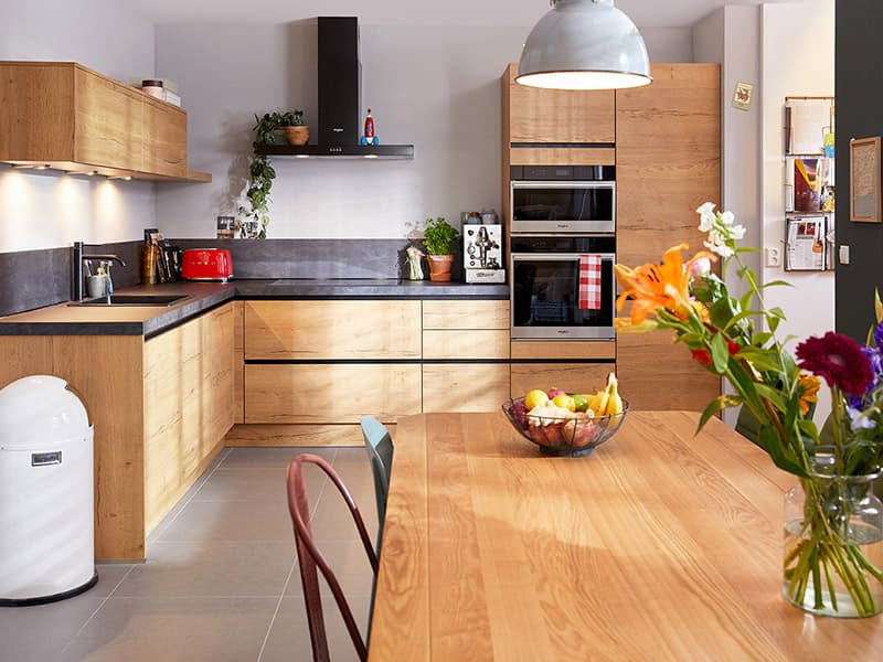 Houten keuken